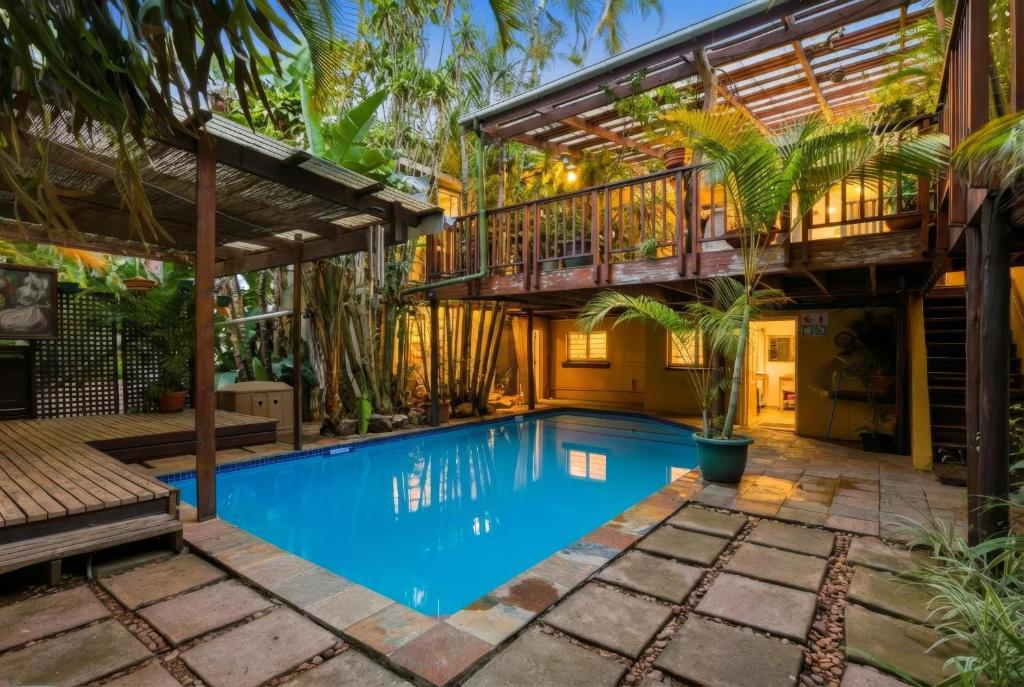 an image of a swimming pool in a house at Florida Palms Guesthouse in Durban