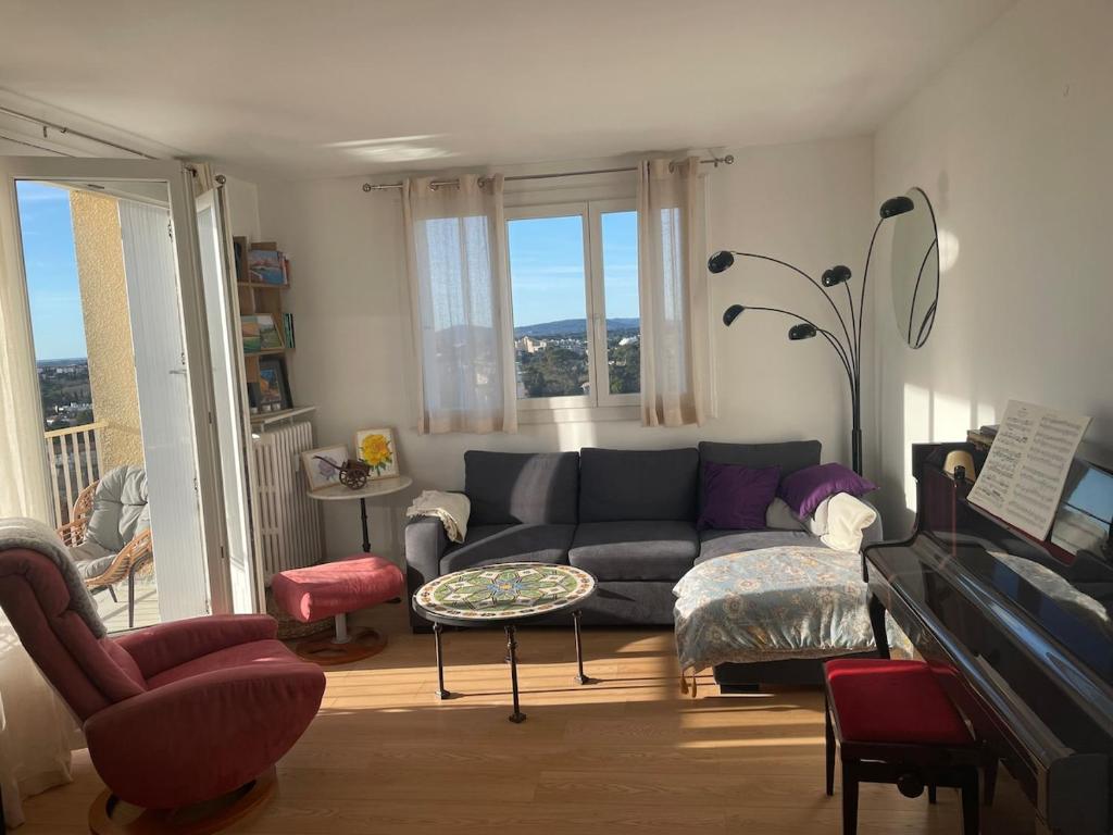 Grand appartement avec vue sepctaculaire