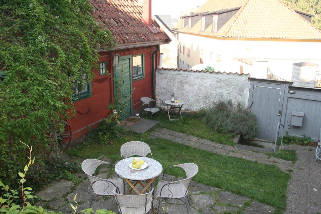 Zahrada ubytování Visby Logi & Vandrarhem