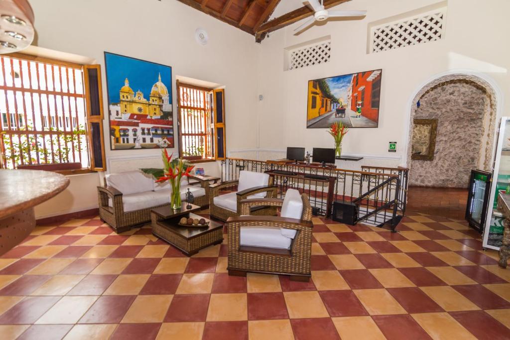 Posezení v ubytování Hotel 3 Banderas