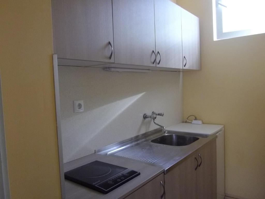 Kuchyň nebo kuchyňský kout v ubytování Sakutski House