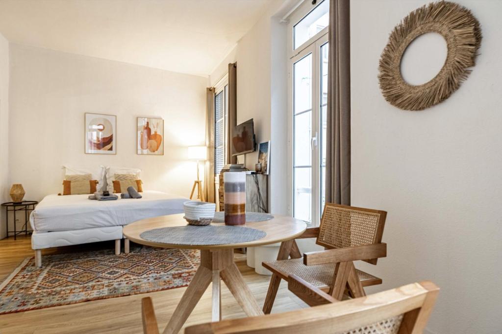 13 ANDRE1 - Hotel-Style Suite Studio 50m from Croisette