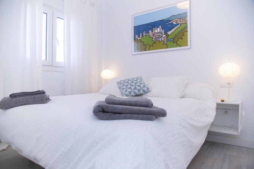 Posteľ alebo postele v izbe v ubytovaní Casa Picasso 6