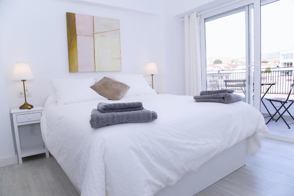 Posteľ alebo postele v izbe v ubytovaní Casa Picasso 6