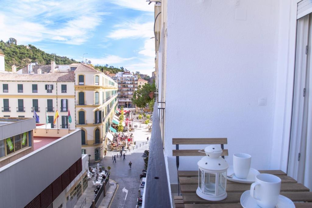 Balkón alebo terasa v ubytovaní Casa Picasso 6