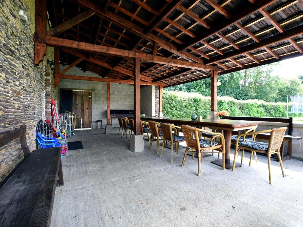 Balkón nebo terasa v ubytování Holiday Home in Ardennes with Garden & BBQ