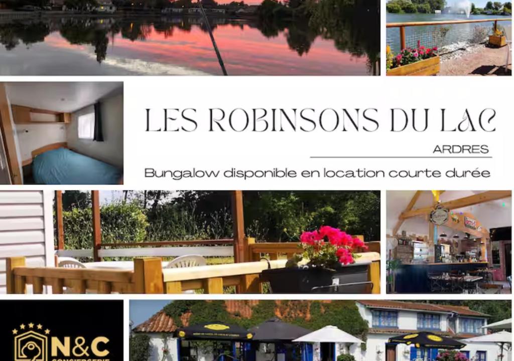 BUNGALOW 6 au bord du lac, pêche sans permis gratuite