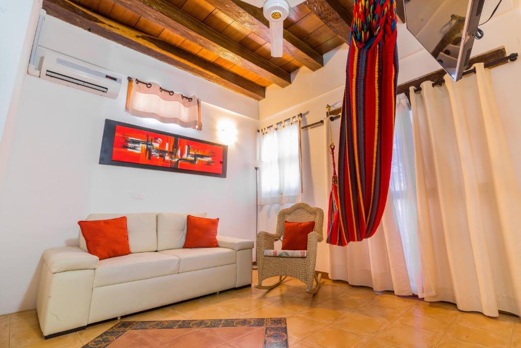 Posezení v ubytování Hotel 3 Banderas