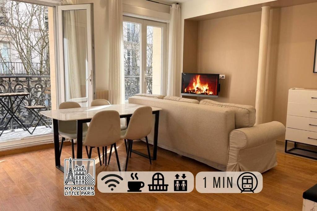 MyModernLittleParis - Haussmann Renovated Apartments with Private Balconies and Elevator - PARIS Rivoli Châtelet Les Halles