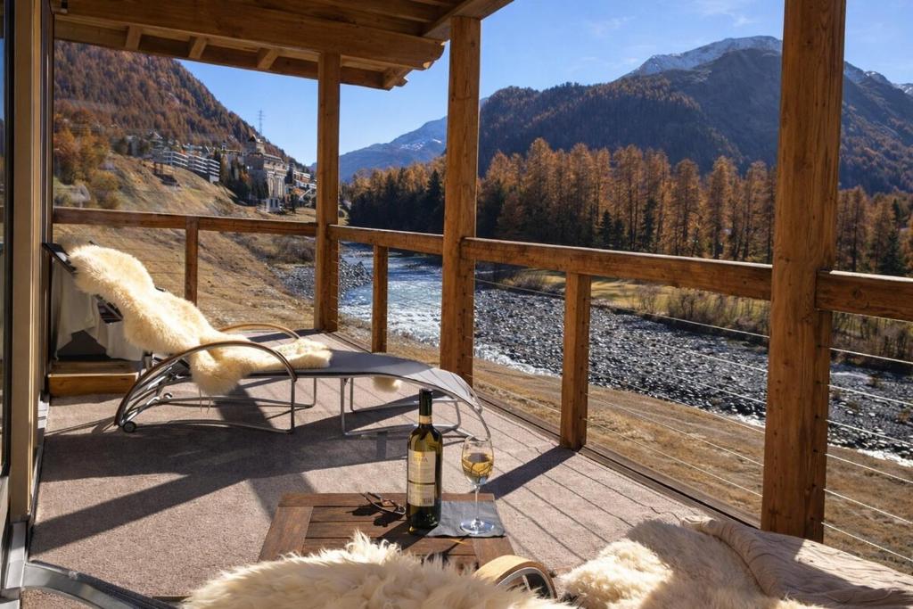 Photo inspiration: Picture Idea: Penthouse Duplex With Sauna Mountain Views Pontresina Updated