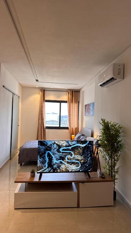 Posezení v ubytování Lensa Home