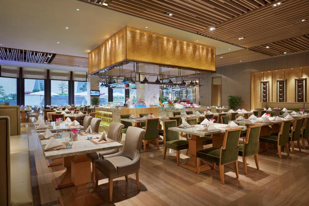 Restaurace v ubytování Wanda Realm Zhangzhou