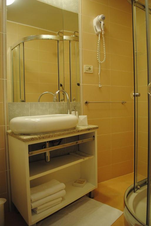 Koupelna v ubytování Rooms Piazzetta