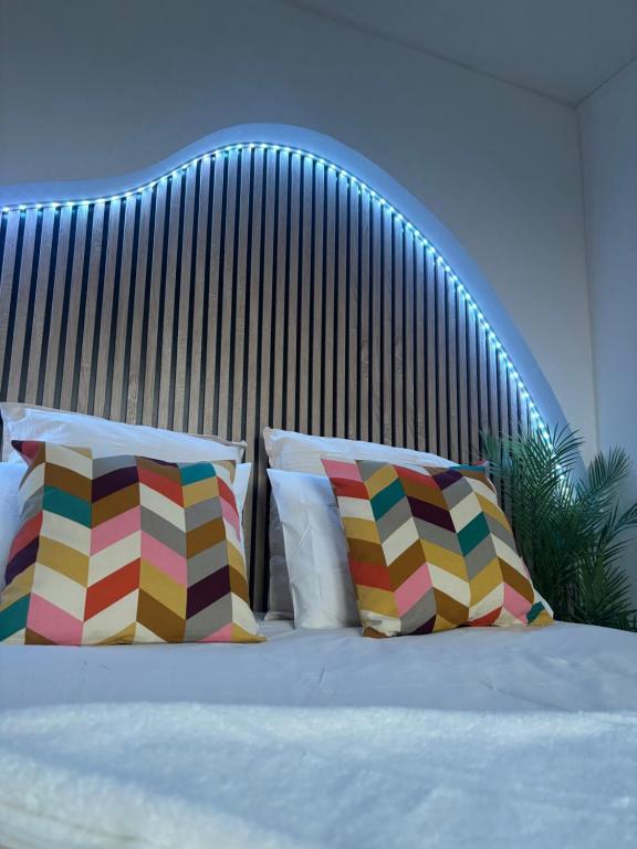Logement 1 tesisinde bir odada yatak veya yataklar