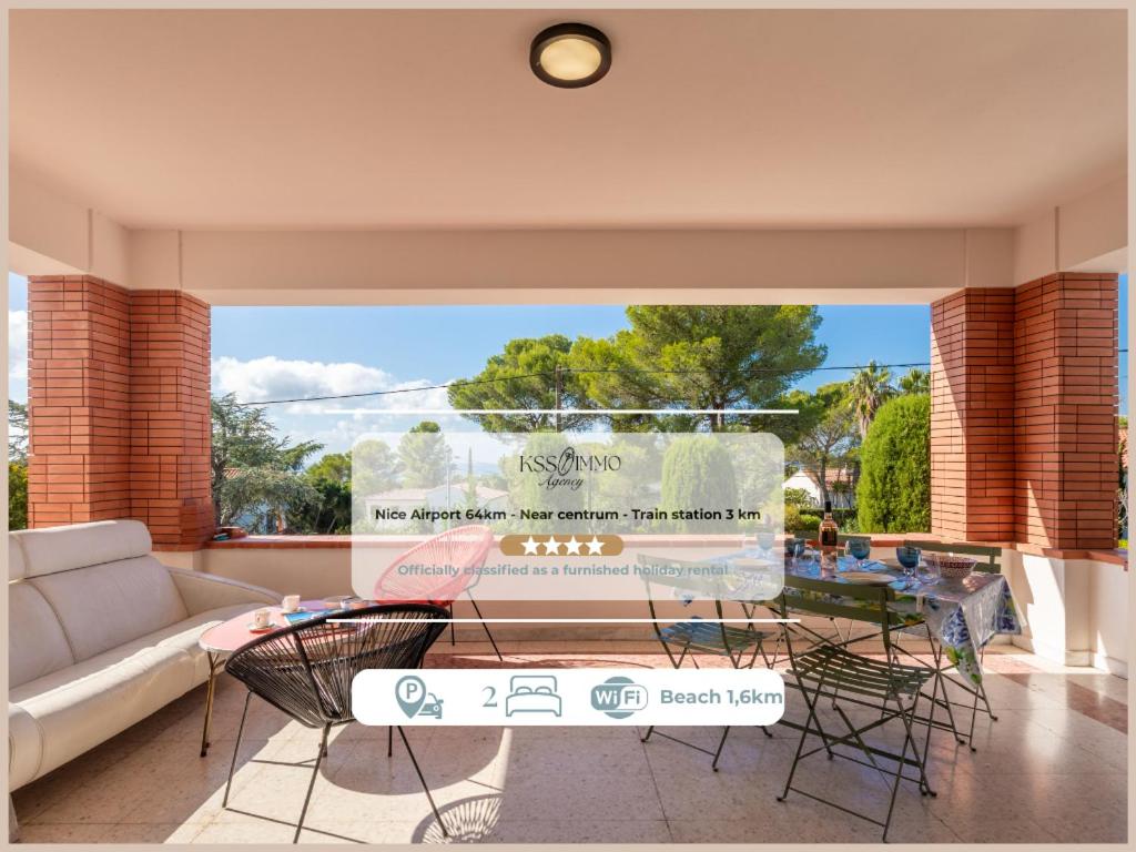 Appt 4 étoiles -2 chambres - Piscine - wifi - clim