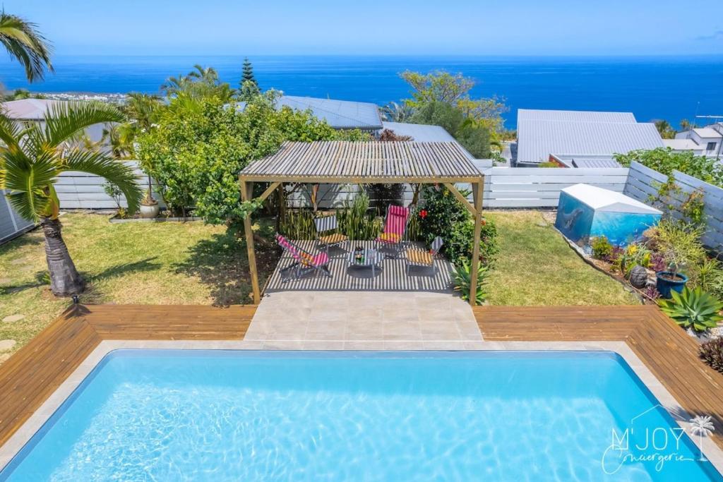 Kaz Sa-Sa - 4 chambres - 4 salles de bain - piscine - vue mer