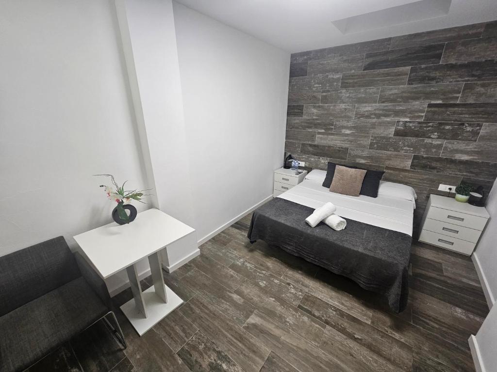 Alojamientos Santa Pola - Tweepersoonskamer Interieur