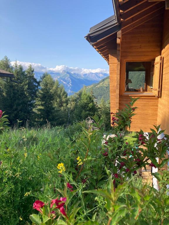 Chalet with stunning views, ideally located, deer nearby, ideal for families, not suitable for groups
