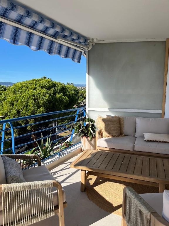 Cannes Pointe Croisette - Rooftop terrasse vue mer