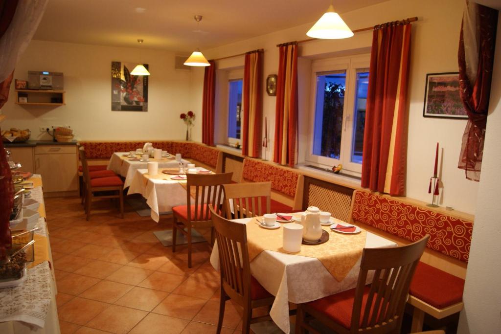 Posezení v ubytování Haus Roswitha