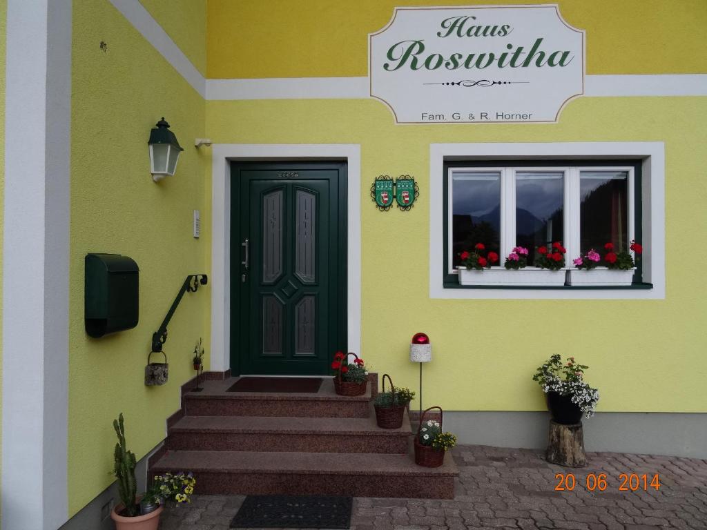 Exteriér nebo vchod ubytování Haus Roswitha