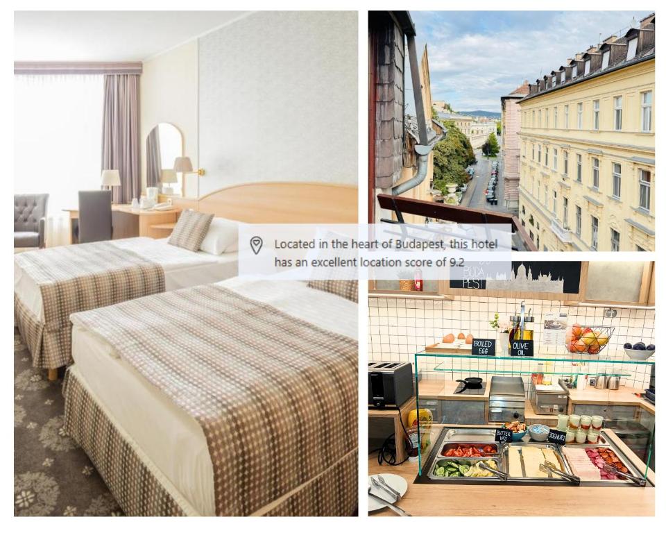 Voodi või voodid majutusasutuse Hotel Orion toas