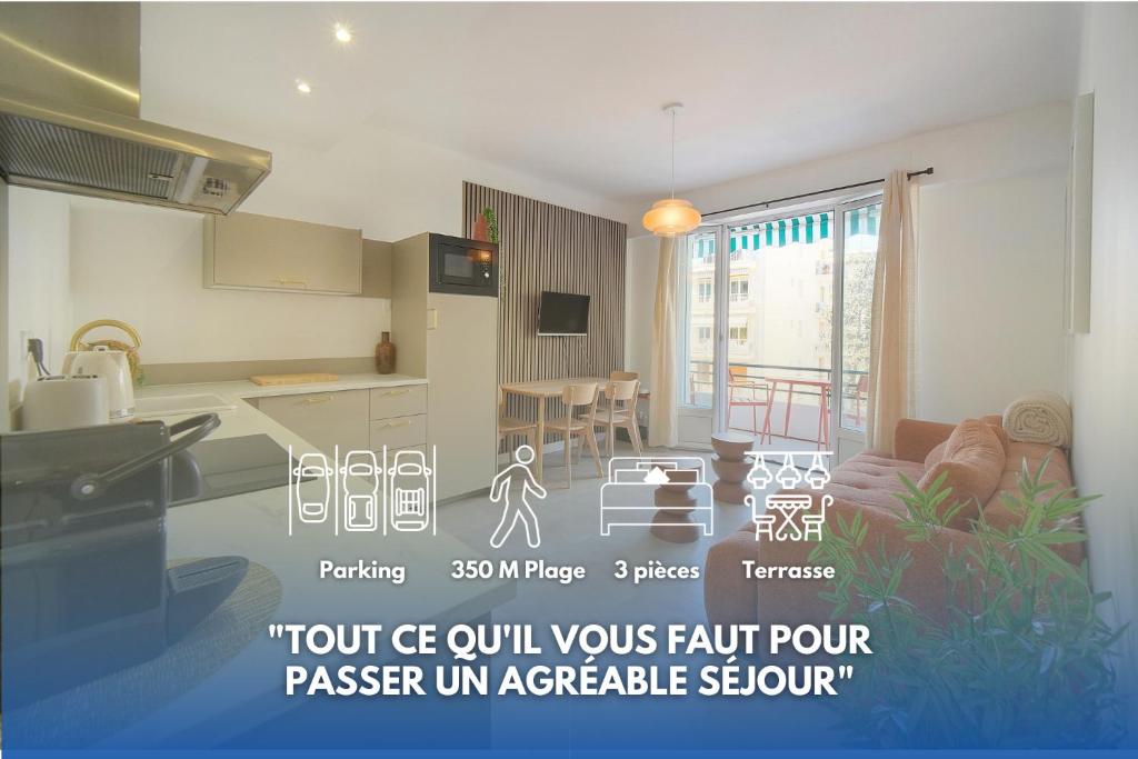 Le ANA - 350m plage - parking - VCA