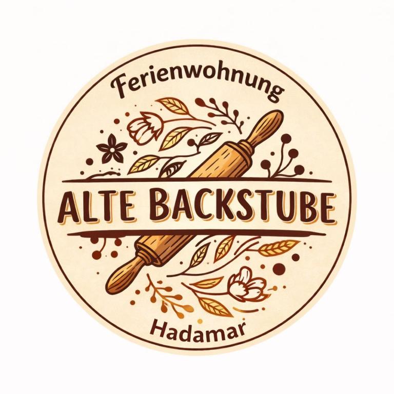 a label for a ale backridge with a bunch of ingredients at Ferienwohnung -Alte Backstube- in Hadamar