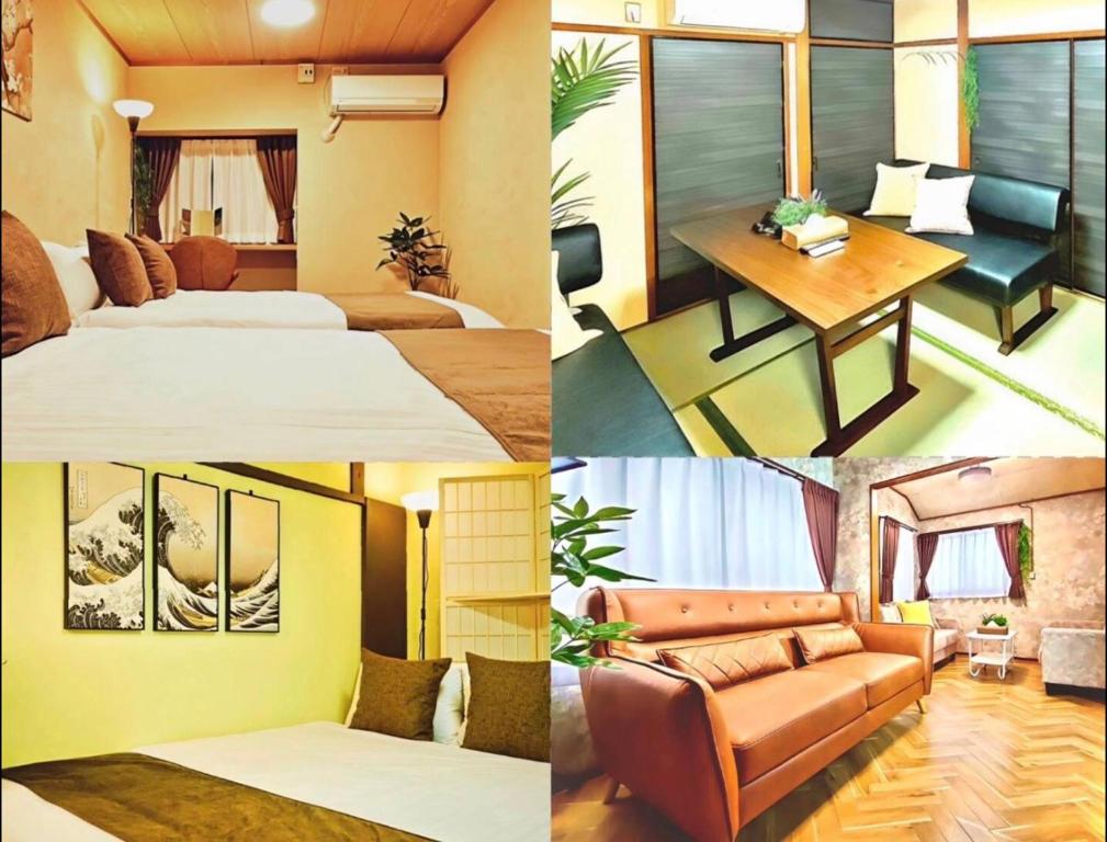 Base-Osaka Hanazonocho , Japanese House ,4 min to Namba, 1 min walk to station, Direct KIX