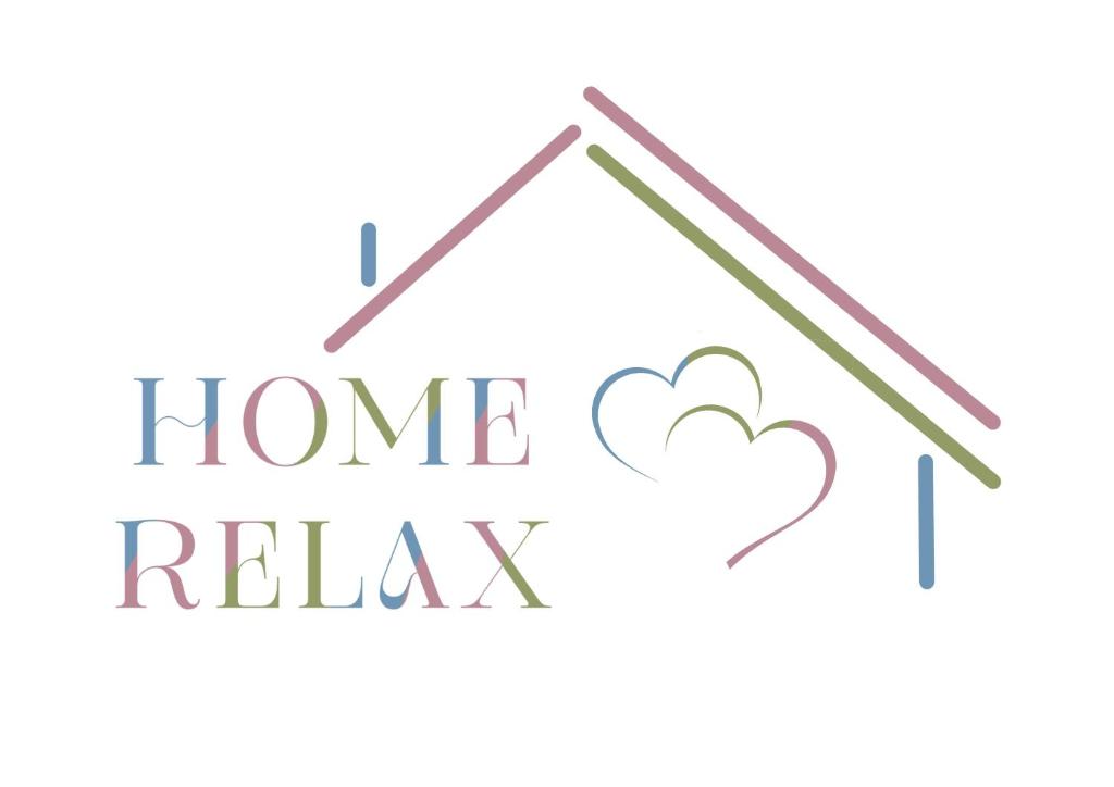 a house with a heart and the words home reiki at Home Relax in Ordona