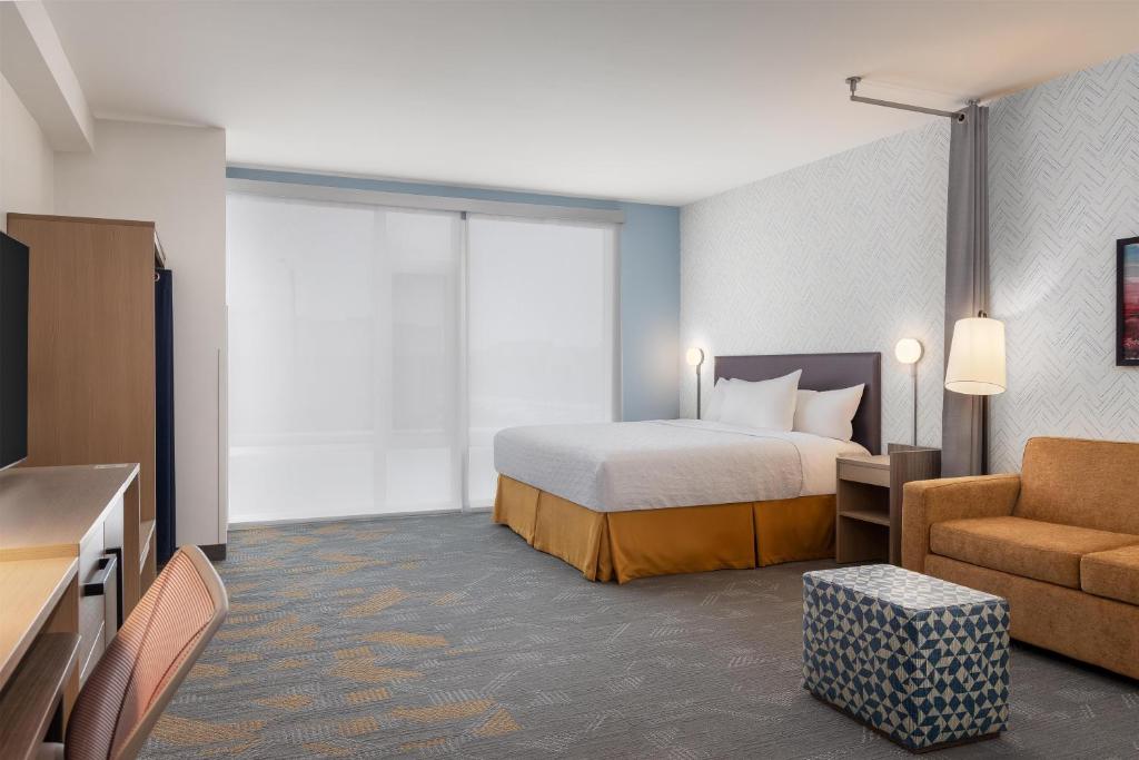 Home2 Suites By Hilton Vaughan Toronto On - Suite King Studio Con Ducha Accesible - Movilidad Reducida