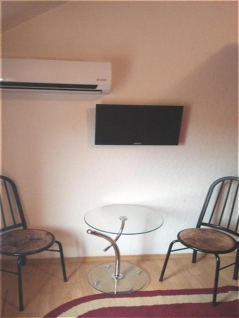 TV i/ili multimedijalni sistem u objektu Hostel Ruler