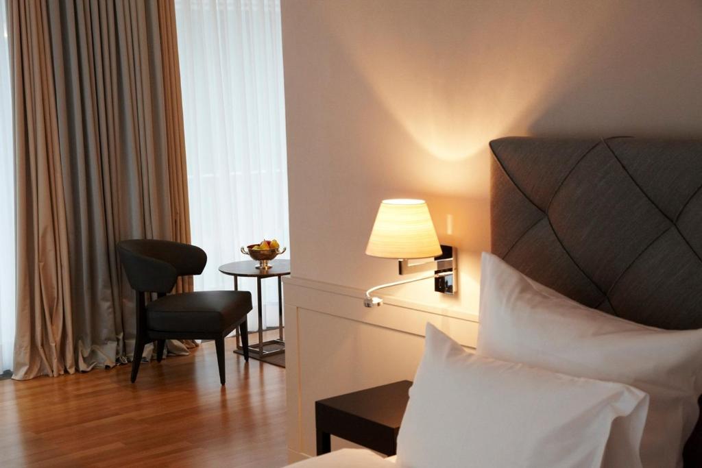Posezení v ubytování Romantik Hotel Das Lindner