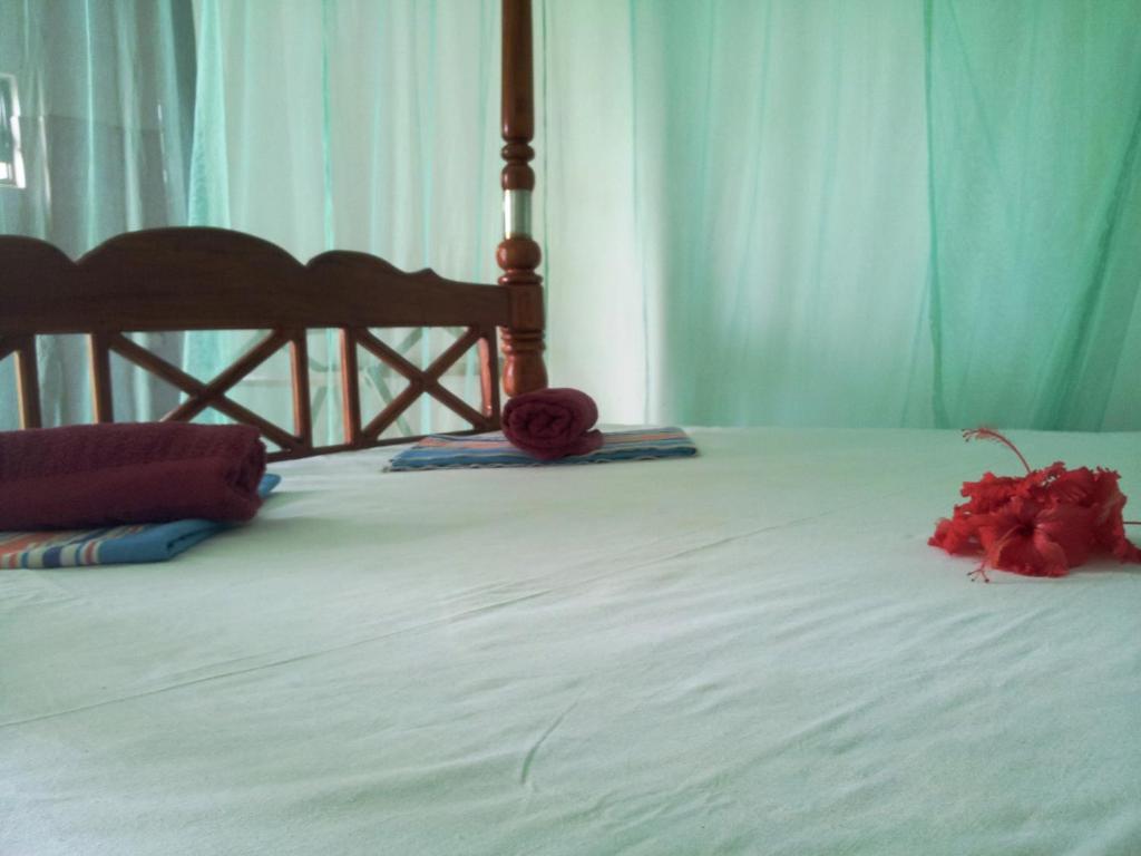 Postel nebo postele na pokoji v ubytování Rainbow Guest House