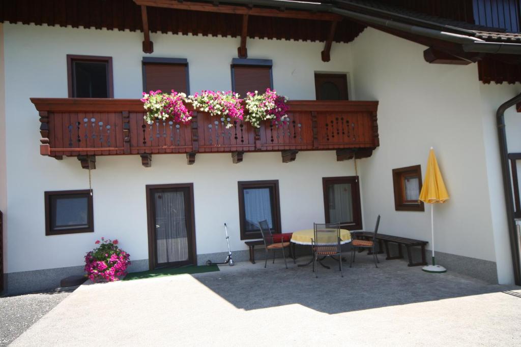 Balkón nebo terasa v ubytování Gästehaus im Wiesengrund