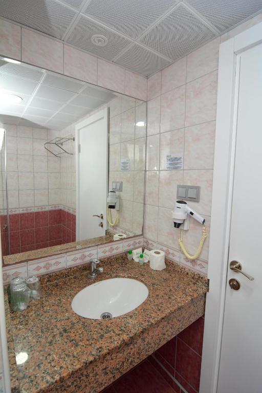 Koupelna v ubytování Ananas Hotel