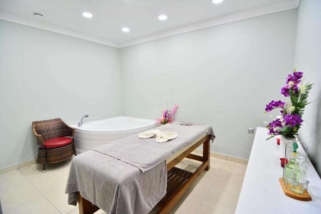 Lázně a/nebo wellness v ubytování Ananas Hotel