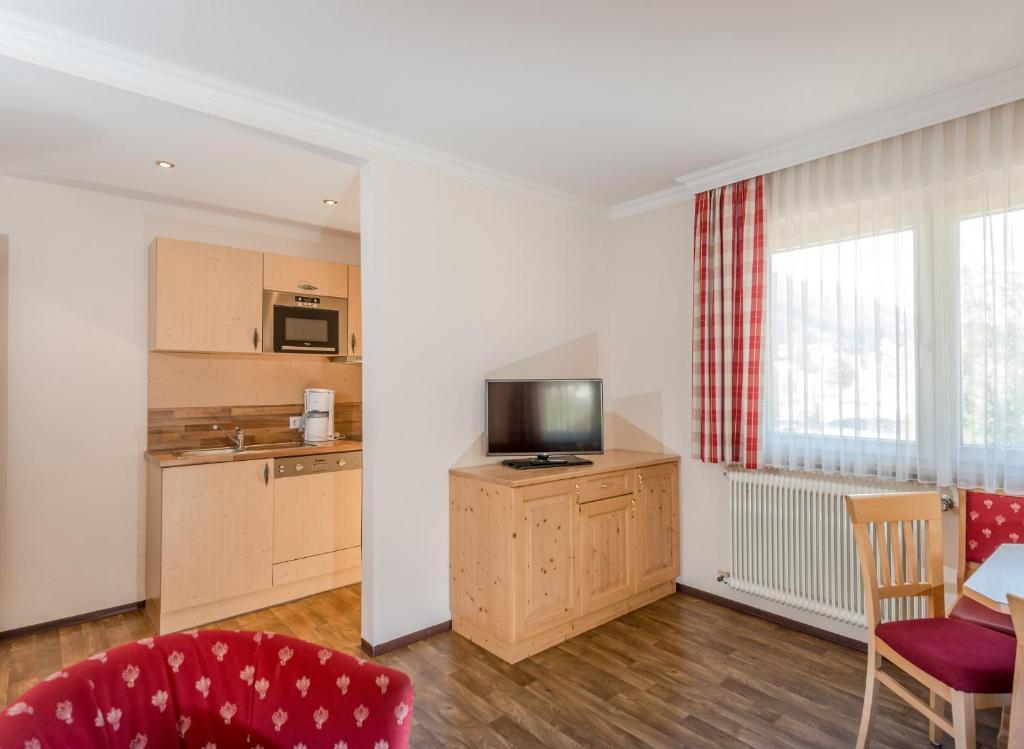 Kuchyňa alebo kuchynka v ubytovaní Appartement Resort Hanneshof