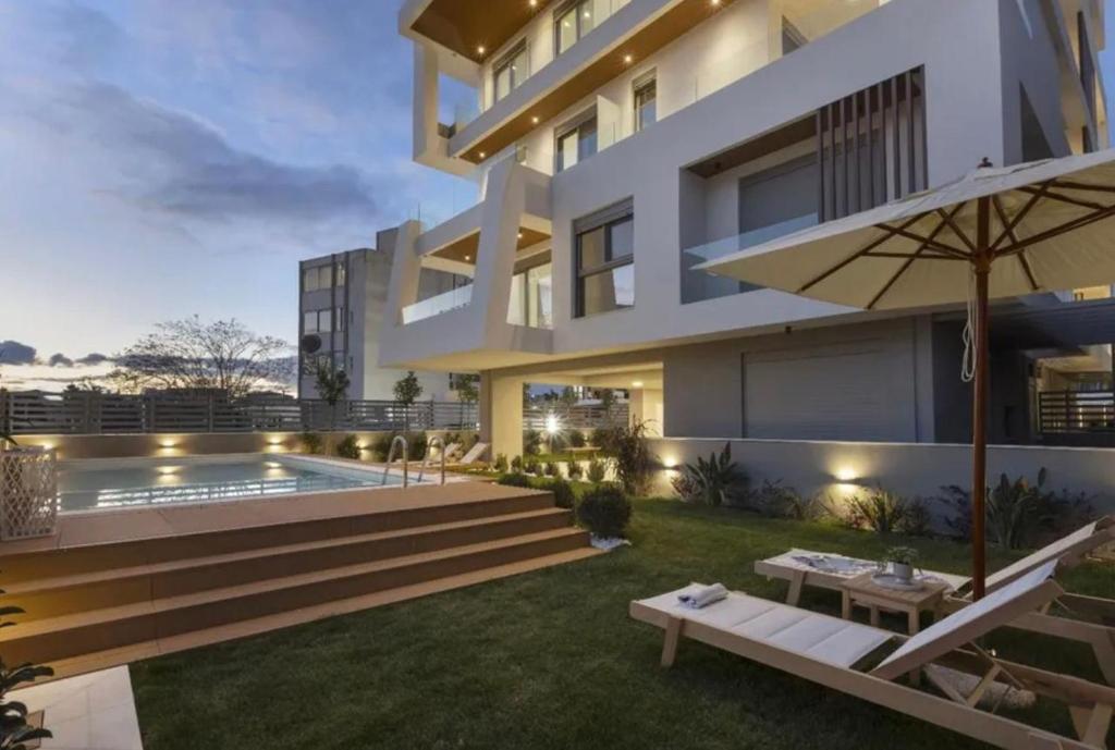 Sagma Garden maisonette with Pool Glyfada Athens