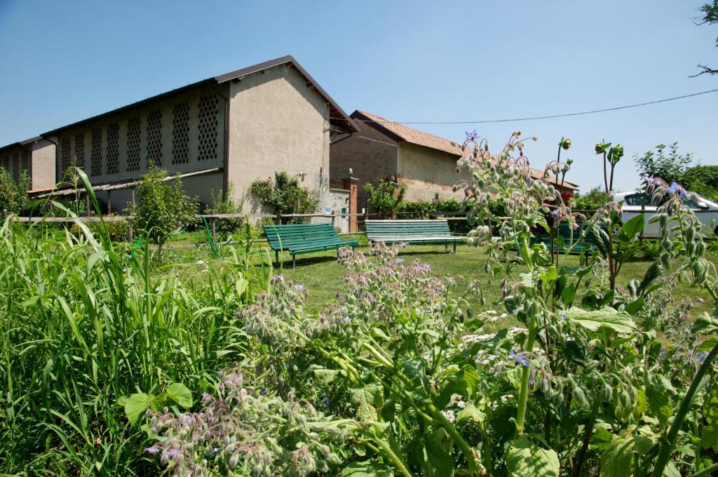 Zahrada ubytování Cascina delle Mele