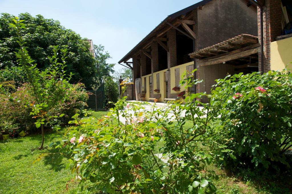 Zahrada ubytování Cascina delle Mele