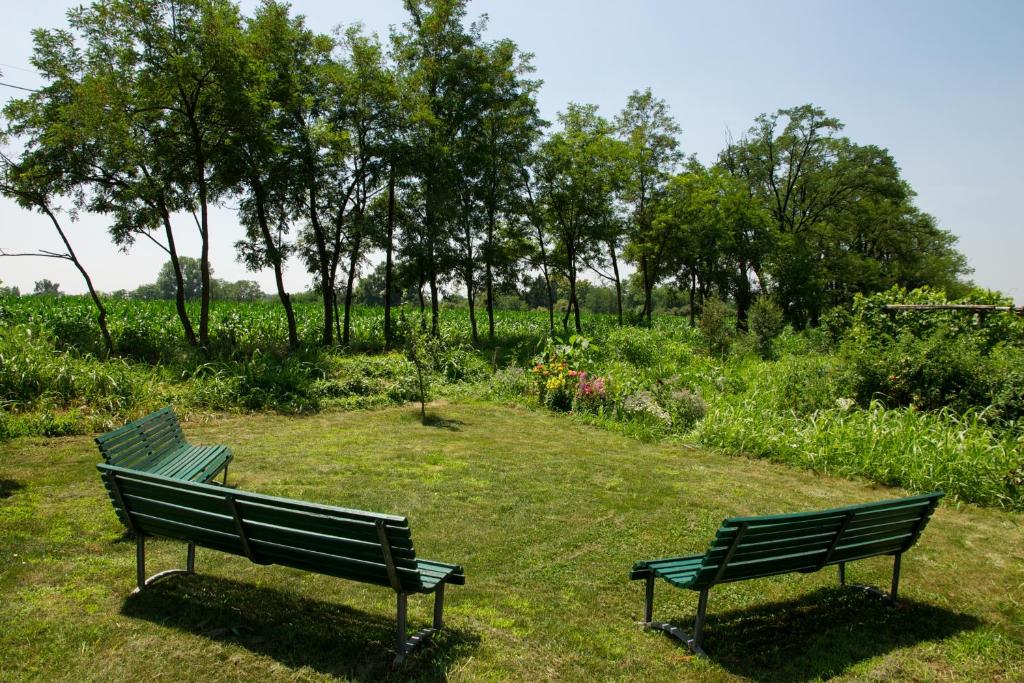 Zahrada ubytování Cascina delle Mele