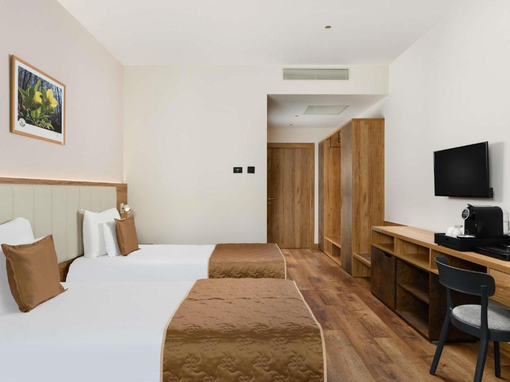Movenpick Resort and Spa Fruske Terme - 泳池景标准双床间