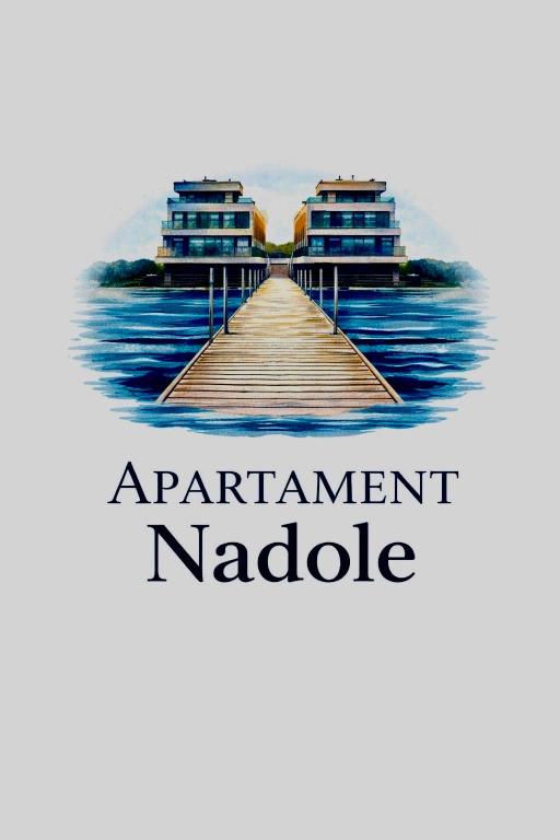a picture of a dock with two boats on the water at Przystań NADOLE- APARTAMENT in Nadole