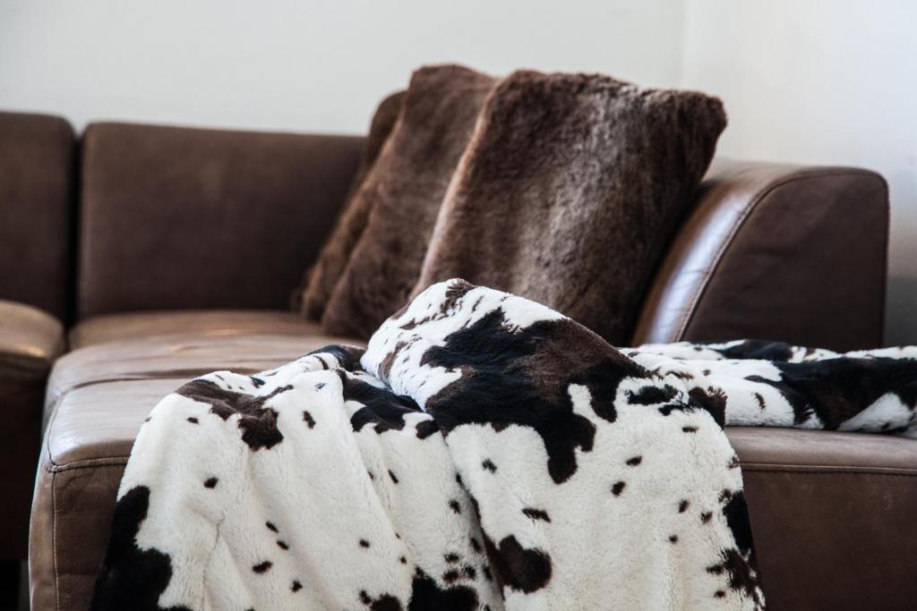 Posezení v ubytování Ferienhaus Alex
