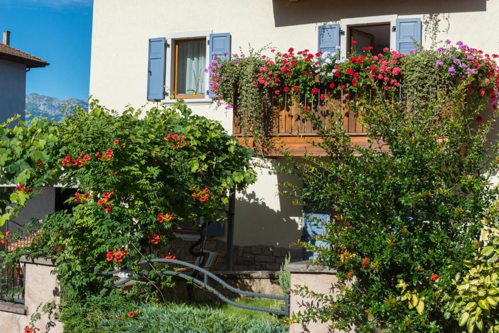 Vonkajšia záhrada v ubytovaní Agritur Casa Fabri