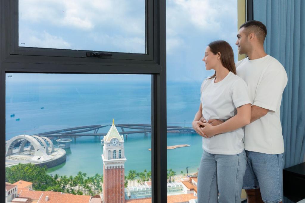 Căn hộ 1 Phòng ngủ có Ban công và Nhìn ra Biển