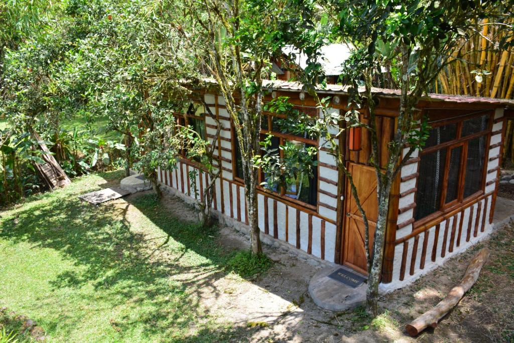 Zahrada ubytování Casa de Piedra