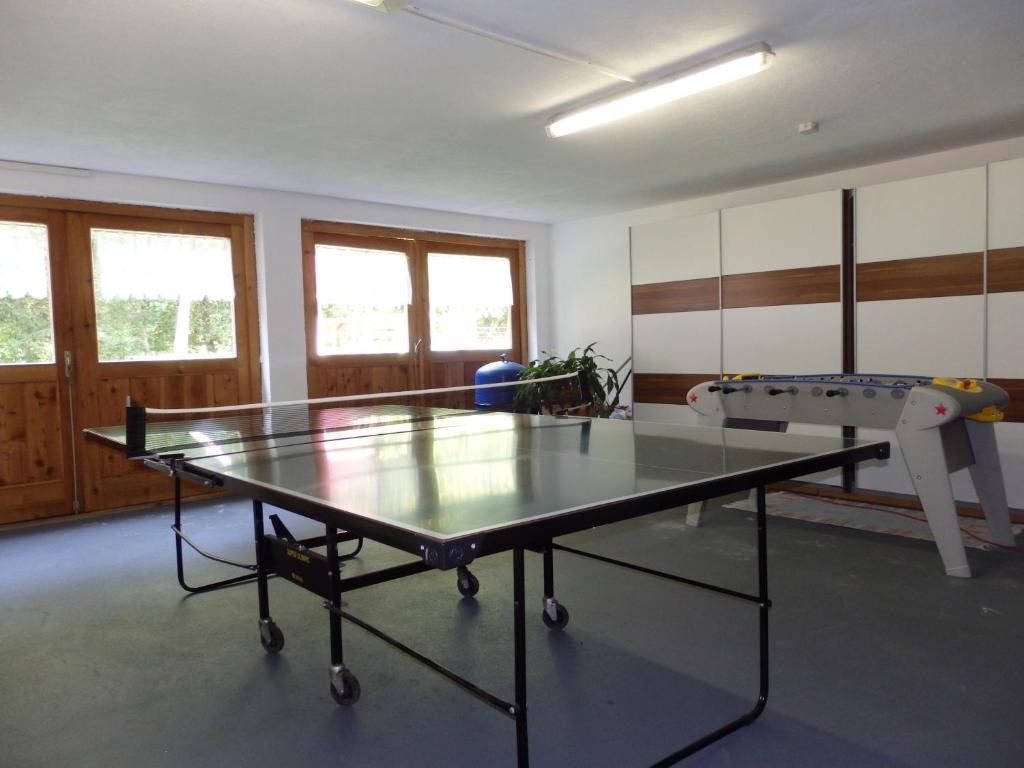 Stolní tenis v ubytování Sportlerhof nebo okolí