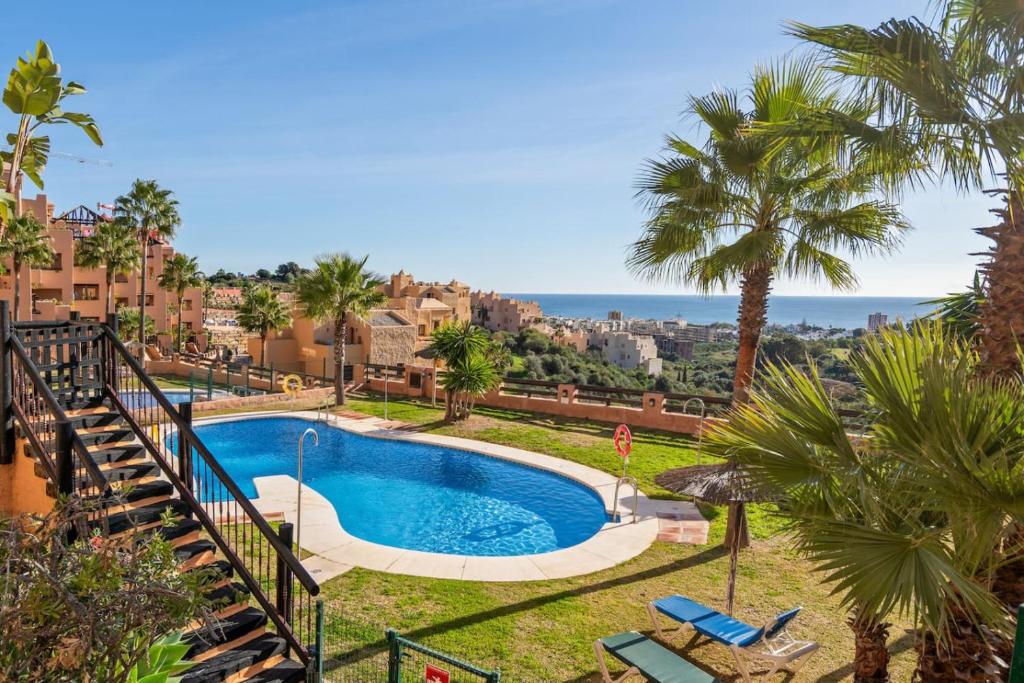 2BR Coastal Escape with Pool and Private Terrace